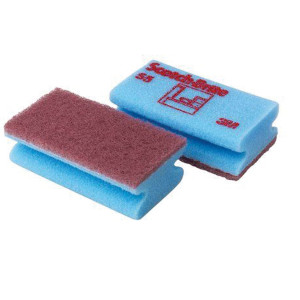 CONF 10 SPUGNE ACCOPPIATE BLU SCOTCH-BRITEÂ® 55 COD. 7000037575