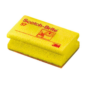 CONF 10 SPUGNE ACCOPPIATE GIALLO SCOTCH-BRITEÂ® 57 COD. 7000037577