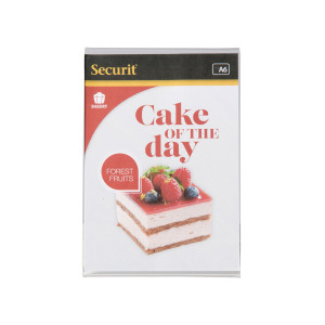 DISPLAY PORTAMENU' A L 10,5X15CM (A6 SECURIT COD. PFT-ACL-A6