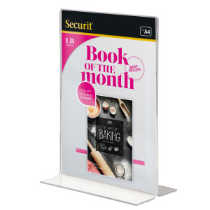 DISPLAY PORTAMENU' A T 21X29,7CM (A4 SECURIT COD. PFT-ACV-A4