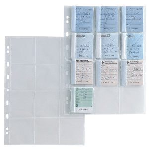 10 BUSTE FORATE PORTA MATRICI ASSEGNI ATLA MA COD. 662504