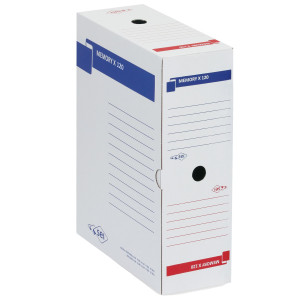 SCATOLA ARCHIVIO MEMORY X120 25X35CM DORSO 12CM SEI ROTA COD. 673212 CONFEZIONE DA 10