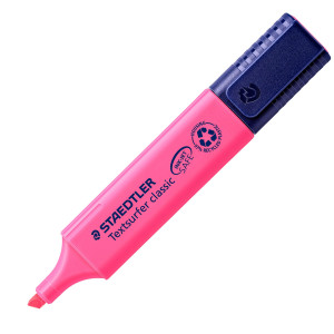 EVIDENZIATORE TEXTSURFER CLASSIC FUCSIA 364-23 STAEDTLER COD. 364-23 CONFEZIONE DA 10