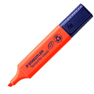EVIDENZIATORE TEXTSURFER CLASSIC ROSSO 364-2 STAEDTLER COD. 3642 CONFEZIONE DA 10