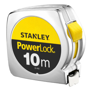 FLESSOMETRO POWERLOCK 10MT STANLEY COD. M33442