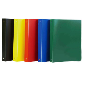 RACCOGLITORE IN PP 22X30CM 4 ANELLI D30MM MIX 3 COLORI ECO STARLINE (DELIST COD. 1410148 ASSORTIS CONFEZIONE DA 15