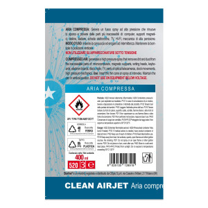 ARIA COMPRESSA CLEAN AIRJET CON CANNUCCIA_400ML_STARLINE COD. A02061-1