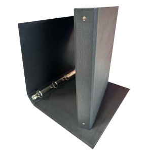RACCOGLITORE 4R 30MM 22X30 RIVESTITO IN PPL NERO KINGCOLOR STARLINE COD. CPPL4-30NE
