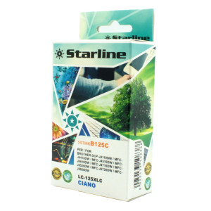 CARTUCCIA INK CIANO PER PRINT C/BROTHER LC 125XL C COD. JNBR125C