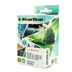 CARTUCCIA INK CIANO PER PRINT C/BROTHER LC3217C COD. JNBR3217C