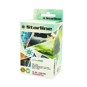 STARLINE CARTUCCIA INK PER HP N.82 MAGENTA 69ML COD. JRHP82M