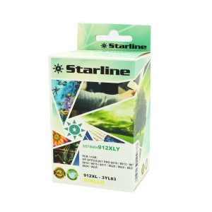 CARTUCCIA INK STARLINE GIALLO HP 912 XL COD. JRHP912Y