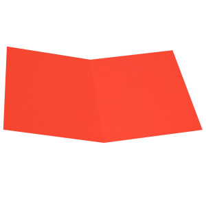 PACK 50 CARTELLINE SEMPLICI ROSSO IN BRISTOL 200G STARLINE COD. OD0113BLXXXAJ02