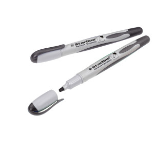 MARCATORE PERMANENTE PUNTA TONDA 2MM NERO STARLINE COD. STL1641. CONFEZIONE DA 12