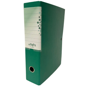 SCATOLA PROGETTO KINGPRO 8 VERDE C/PORTAETICHETTA STARLINE COD. STL5111.