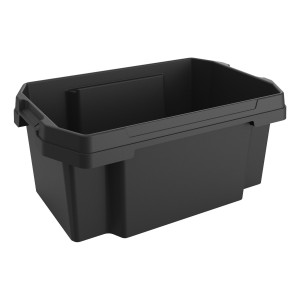 CONTENITORE 40L FABER BOX MULTIUSO NERO TERRY COD. 1003213