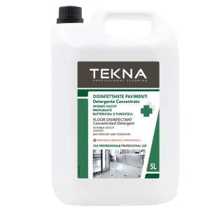 DISINFETTANTE DETERGENTE PAVIMENTI CONCENTRATO PROFUMATO 5LT TEKNA COD. K006