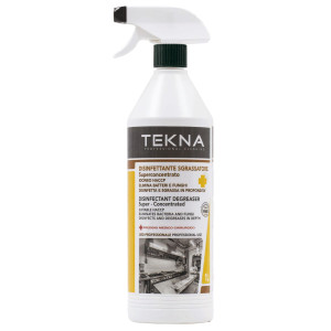 DISINFETTANTE SGRASSATORE SUPERCONCENTRATO SENZA PROFUMO 1LT TEKNA COD. K013