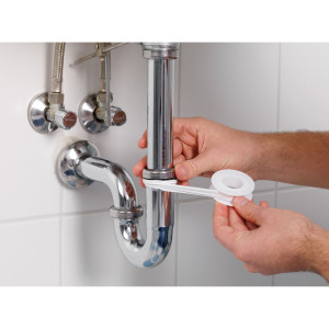 NASTRO PER RIPARAZIONI IN TEFLON 12MMX12MT BIANCO STOPWATER TESA COD. 56220-00000-02