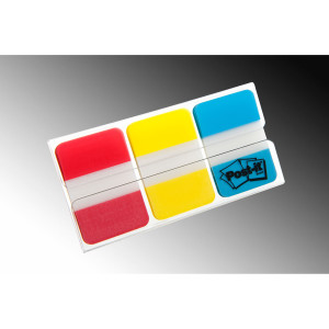 DISPENSER 66 POST-IT  INDEX STRONG 686-RYB 25X38MM COLORI CLASSICI COD. 77984