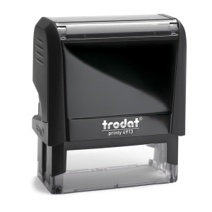 TIMBRO ORIGINAL PRINTY 4.0 4913 58X22MM 6RIGHE AUTOINCH. PERSONALIZZABILE TRODAT COD. 43072.