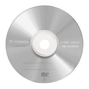 DVD-R VERBATIM 4.7GB - CF. DA 5
