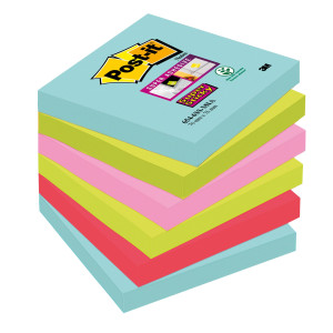 Post-it-Super-Sticky-Cubo-da-450-Foglietti-Adesivi-76-mm-x-76-mm