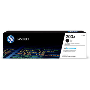 CARTUCCIA TONER NERO ORIGINALE LASERJET HP 203A_1.400PAG COD. CF540A