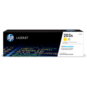 CARTUCCIA TONER GIALLO ORIGINALE LASERJET HP 203A_1.300PAG COD. CF542A