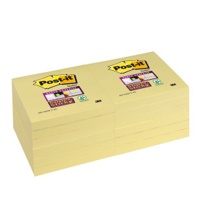 POST-IT 76X76 GIALLO 654 - CF. DA 12