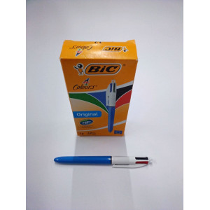 PENNA BIC 4 COLORI M - CF. DA 12