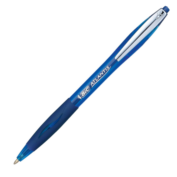 PENNA BIC ATLANTIS SOFT M BLU - CF. DA 12