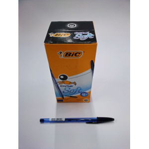 BIC CRISTAL SOFT NERO CF.50