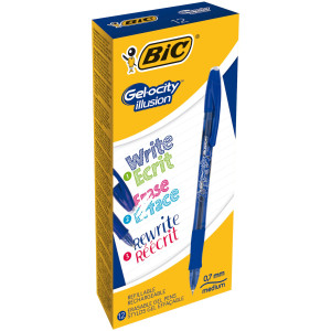 BIC GEL-OCITY ILLUSION BLU - CF. DA 12