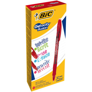 BIC GEL-OCITY ROSSO - CF. DA 12