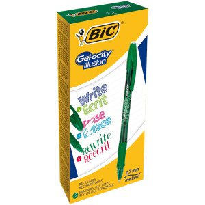 BIC GEL-OCITY ILLUSION VERDE - CF. DA 12