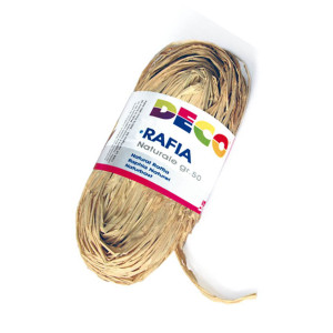 RAFIA COLORE NATURALE 50 GR COD. 1731