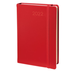 AGENDA GIORNALIERA DAILY 21 PRESTIGE 13X21CM HABANA ROSSO 2022 QUO VADIS COD. 375004Q