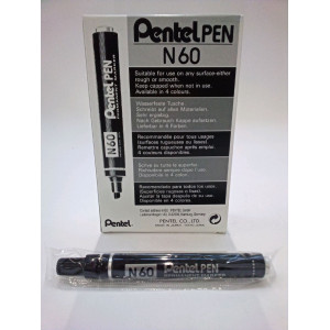 MARCATORE PENTEL PEN N60 NERO SCALPELLO