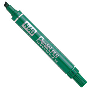 MARCATORE PENTEL PEN N60 VERDE P.SCALPELLO COD. N60-D