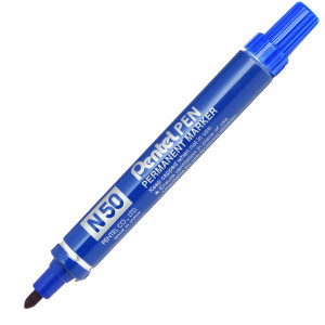 MARCATORE PENTEL PEN N50 BLU P.TONDA COD. N50-C