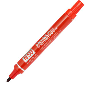 MARCATORE PENTEL PEN N50 ROSSO P.TONDA COD. N50-B
