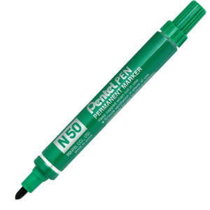 MARCATORE PENTEL PEN N50 VERDE P.TONDA COD. N50-D