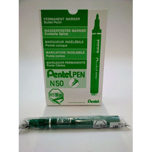 MARCATORE PENTEL PEN N50 VERDE P.TONDA COD. N50-D