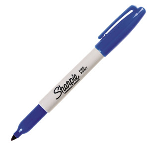 PENNARELLO P.F.SHARPIE BLU - CF. DA 12