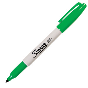 MARCATORE SHARPIE VERDE PERMANENTE P.FINE COD. S0810960 CONFEZIONE DA 12