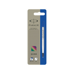 REFILL ROLLER PARKER FINE 0.5MM BLU COD. 1950279 CONFEZIONE DA 12
