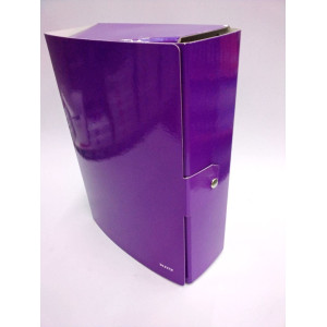 SCATOLA PROGETTO WOW DORSO 10CM VIOLA METAL COD. 39680062