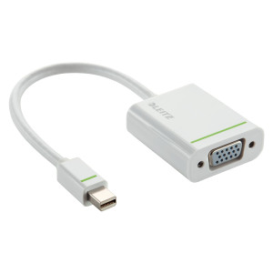 ADATTATORE MINI DISPLAY PORT-VGA BIANCO LEITZ COD. 63090001