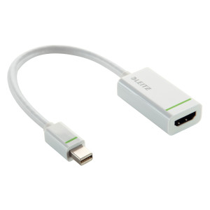 ADATTATORE MINI DISPLAY PORT-HDMI BIANCO LEITZ COD. 63100001